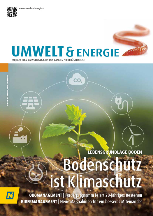 Cover UMWELT & energie 01/2023